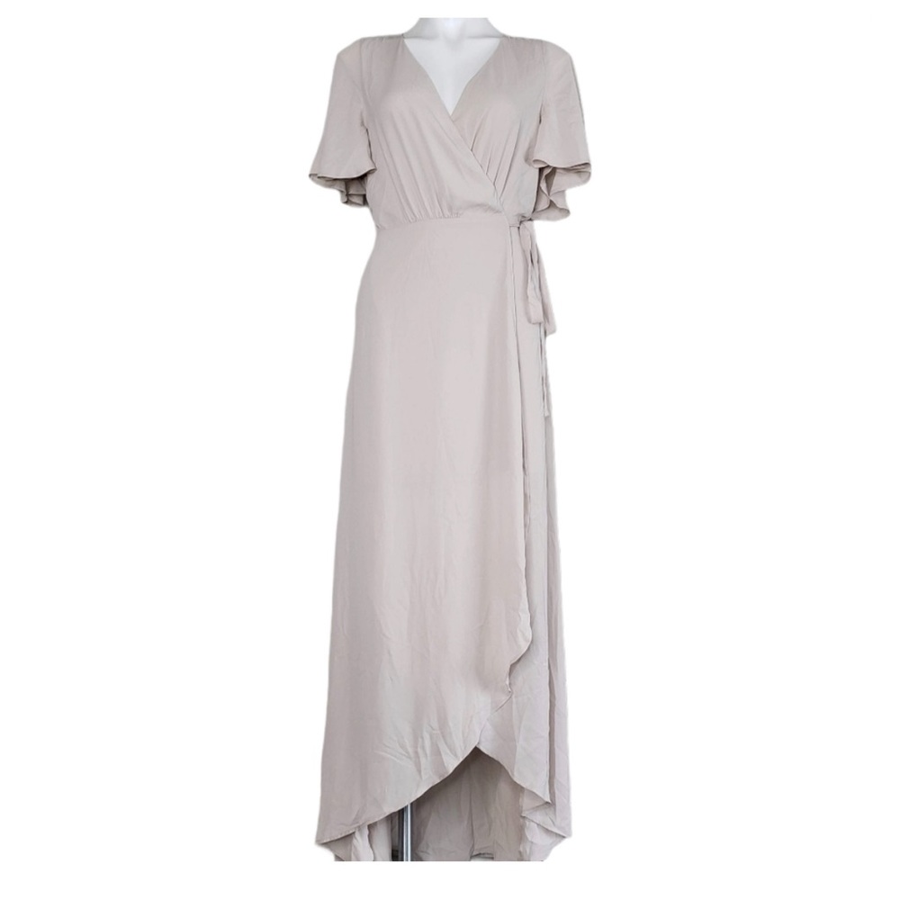 Show Me Your Mumu | Sophia Wrap Dres SMTR Beige M